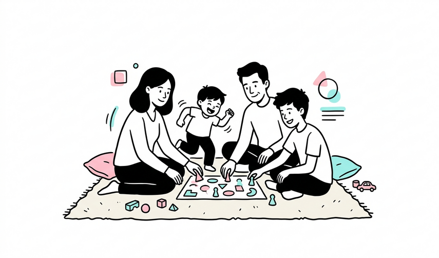 Actividades lúdicas para familias con integrantes con TDAH