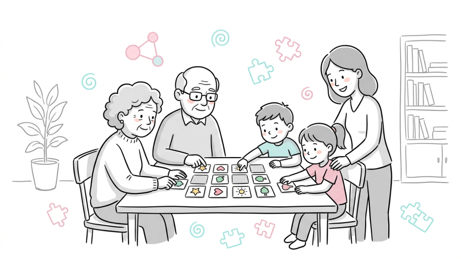 Actividades para fortalecer el vínculo familiar en Alzheimer y deterioro cognitivo leve