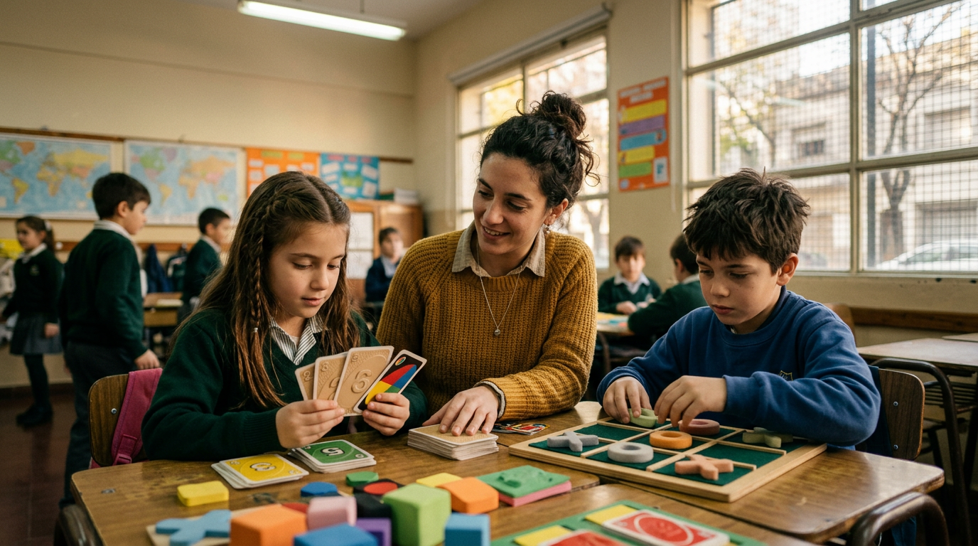 Adaptaciones sensoriales en clásicos como UNO o Tres en raya: juegos de mesa inclusivos para neurodivergentes