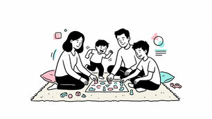 Actividades familiares lúdicas para niños y jóvenes con TDAH: conexión y diversión adaptada en casa